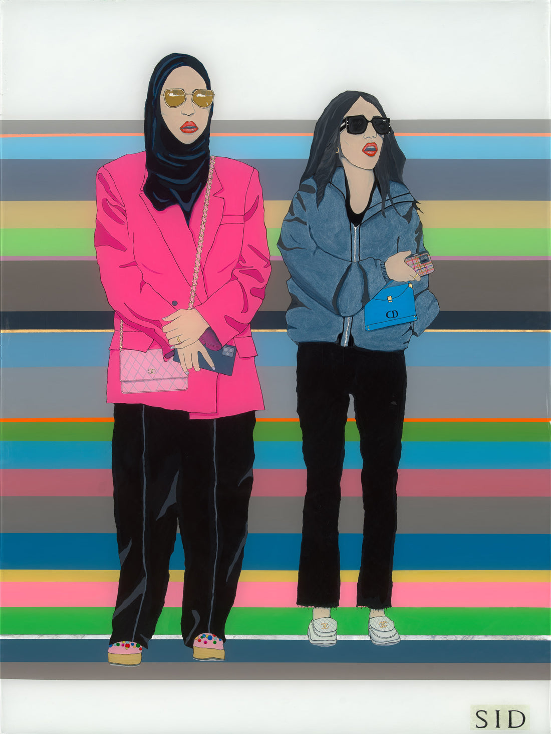 Painting by Michael Hubbard