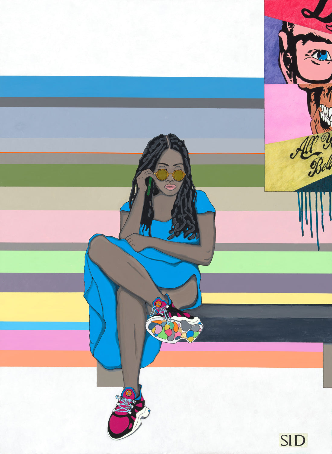 Painting by Michael Hubbard