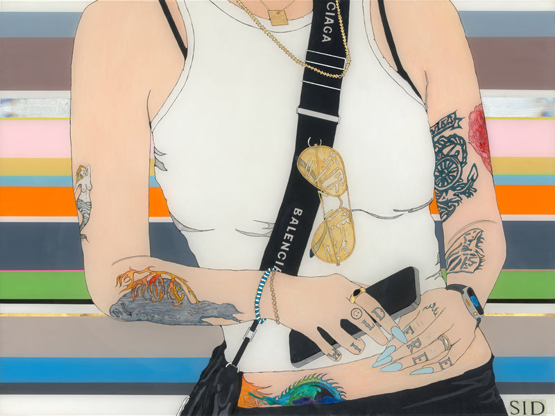 Painting by Michael Hubbard