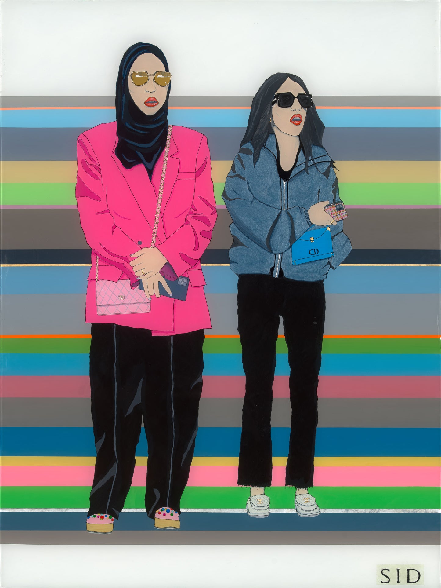 Painting by Michael Hubbard