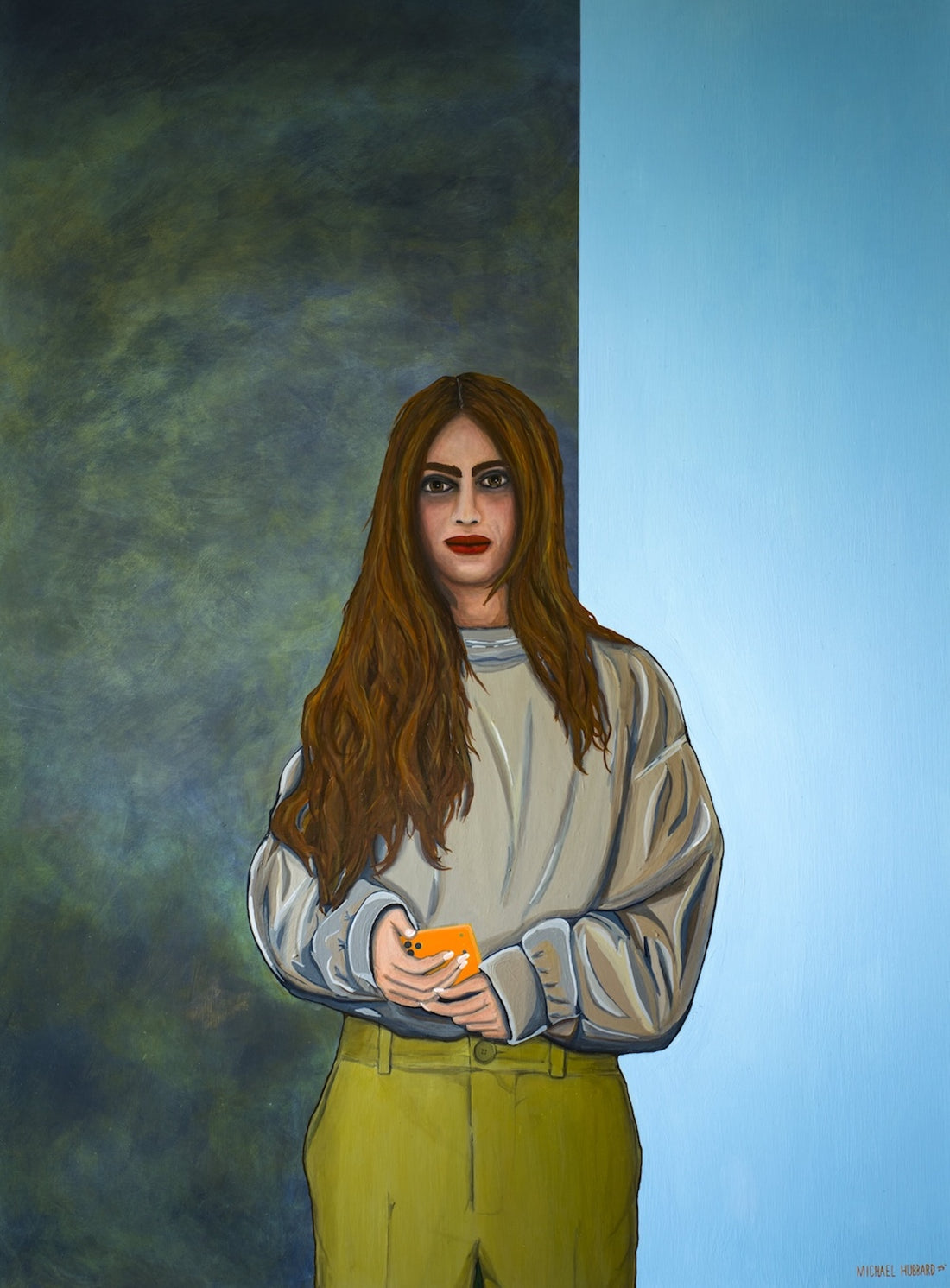 Painting by Michael Hubbard