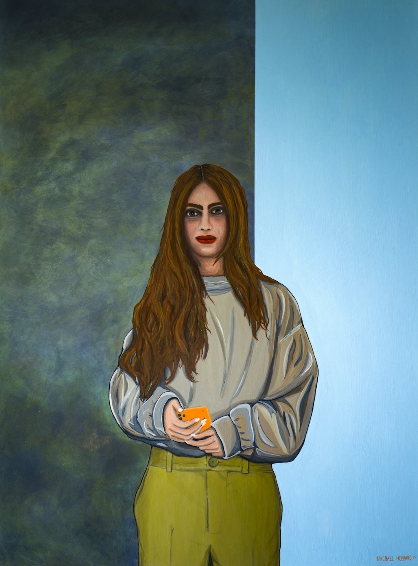 Painting by Michael Hubbard