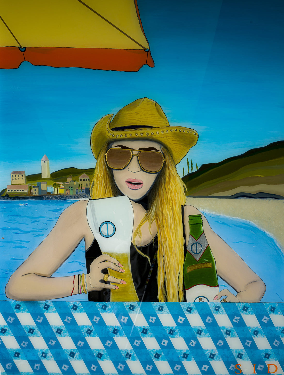 Painting by Michael Hubbard